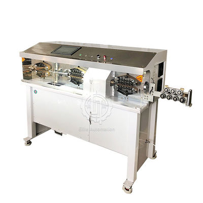 großes automatisches Kabel-Abisoliermaschine PLC 100pcs/H mit Drehblatt