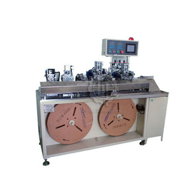 Aufschlitzen Blatt-der automatischen Zwingen-Bördelmaschine, Flachkabel-vollautomatische Kräuselungsmaschine