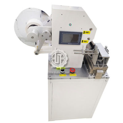 Lebensmittelindustrie-automatischer Etikettiermaschine-gefalteter Flaggen-Aufkleber-Applikator