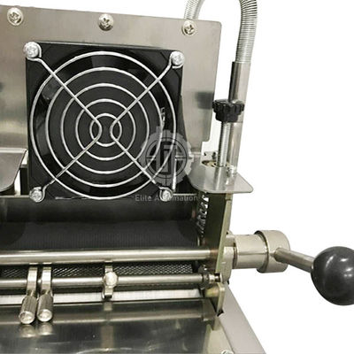 Gewebe schnallt heiße Schneidemaschine 100-120pcs/Min Cutting Speed des Messer-gewebten Materials um