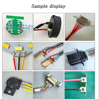 PLC steuern halb automatischen Stecker Stellen-Schweißer-For PWB-Fluglinien-Brett/DB9